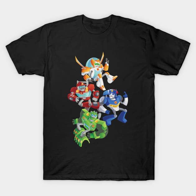 Rescue Bots: Fall to the Rescue T-Shirt by glitzbot